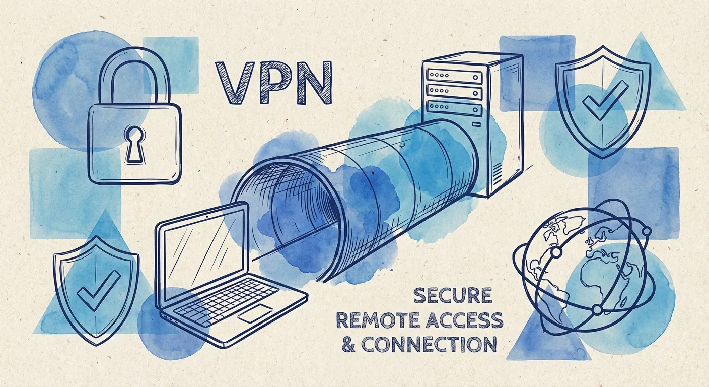 Was ist ein VPN: sicherer verschlüsselter Tunnel